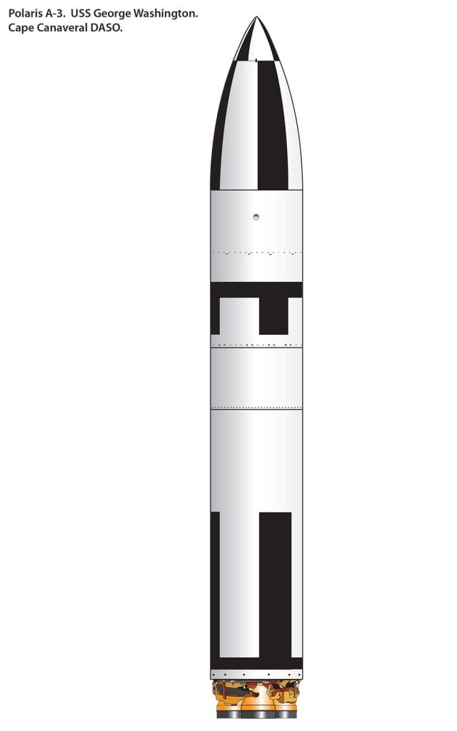 Polaris A-3. USS George Washington DASO Polaris A-3. USS George Washington DASO